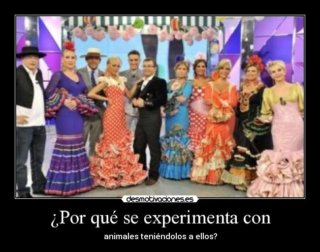 ¿Por qué se experimenta con -