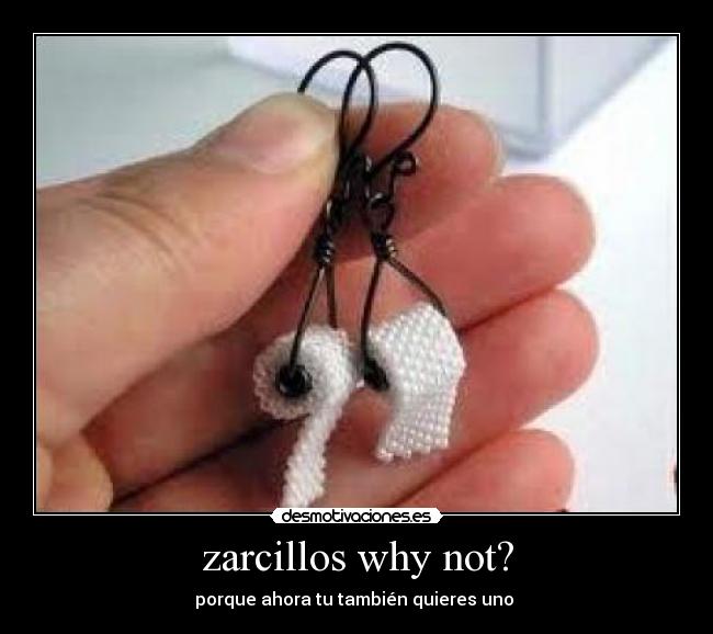 zarcillos why not? -