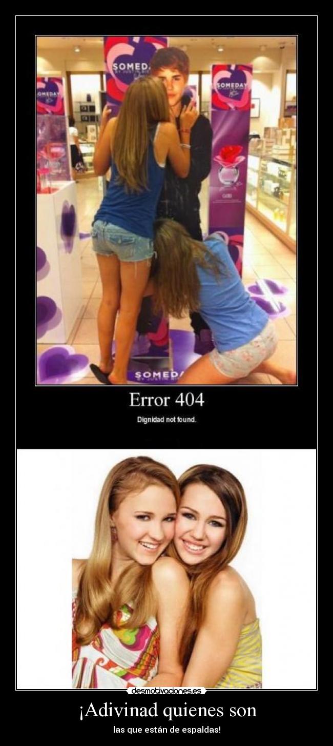 ¡Adivinad quienes son - 