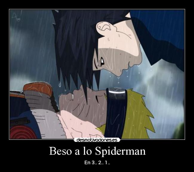 Beso a lo Spiderman - 