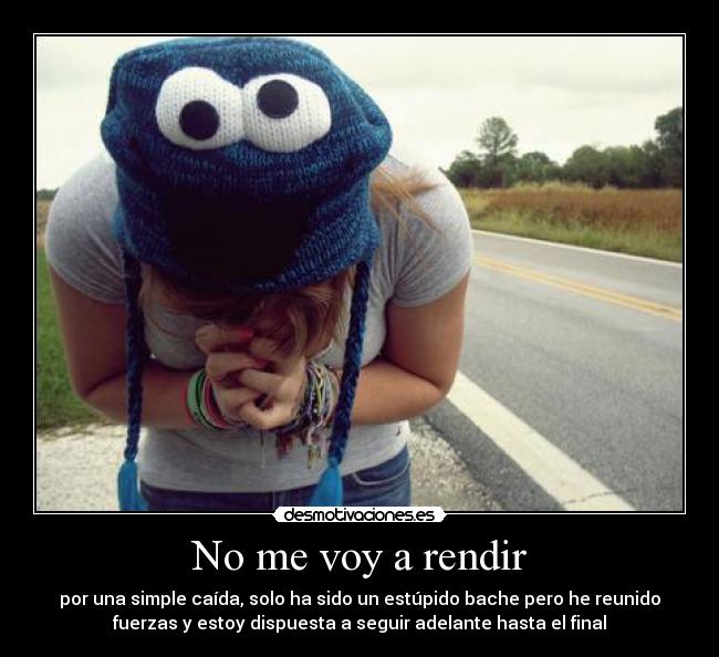 No me voy a rendir -