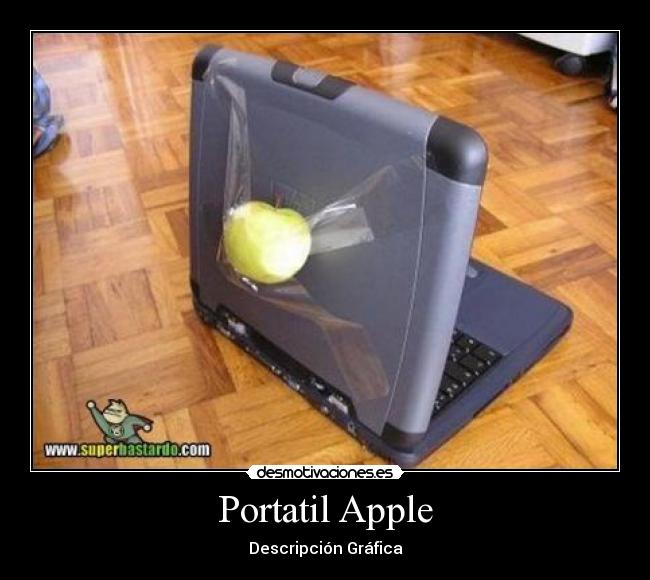 Portatil Apple - Descripción Gráfica