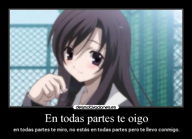 En todas partes te oigo - 