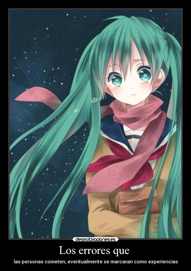 Los errores que  - 