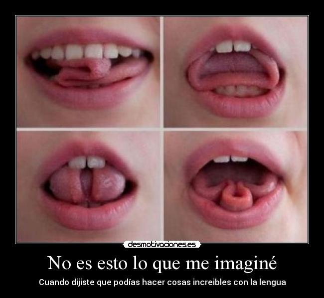 No es esto lo que me imaginé -