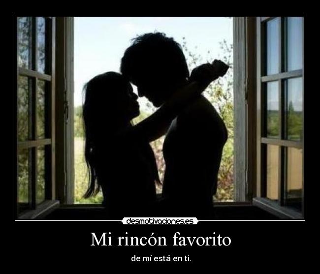 Mi rincón favorito - de mí está en ti.