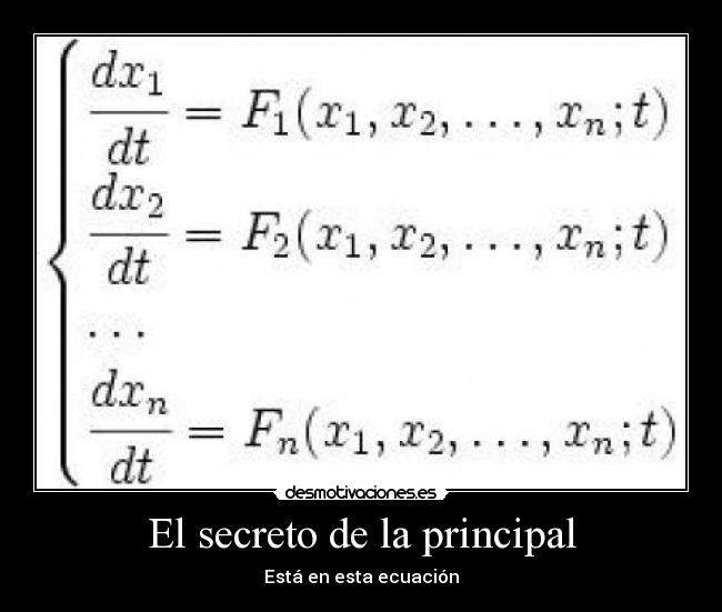 El secreto de la principal -