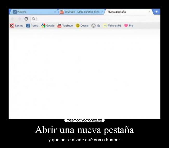 Abrir una nueva pestaña - 