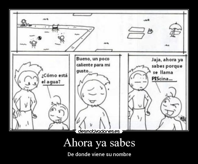 Ahora ya sabes -
