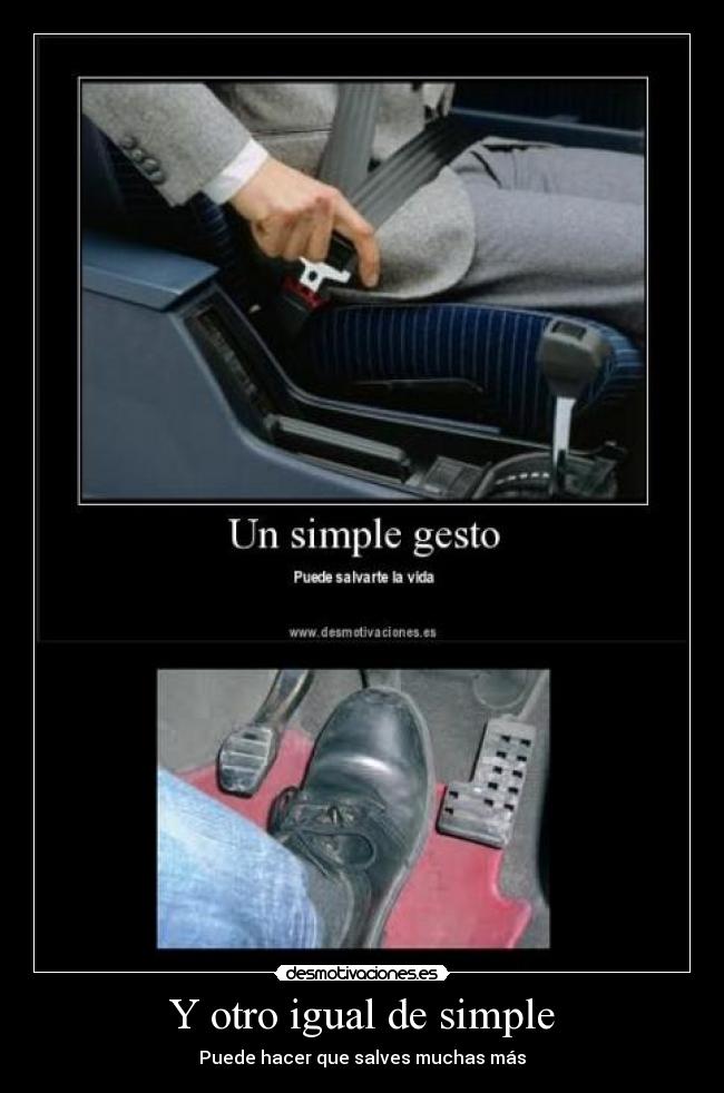 Y otro igual de simple - Puede hacer que salves muchas más