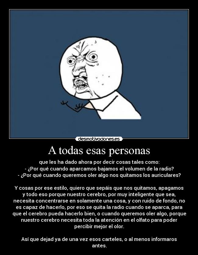 A todas esas personas -