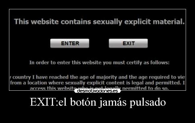 EXIT:el botón jamás pulsado - 