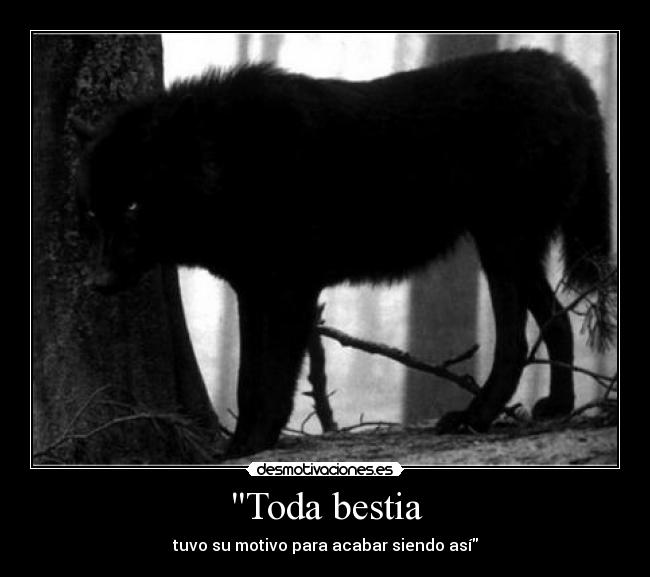 Toda bestia - 