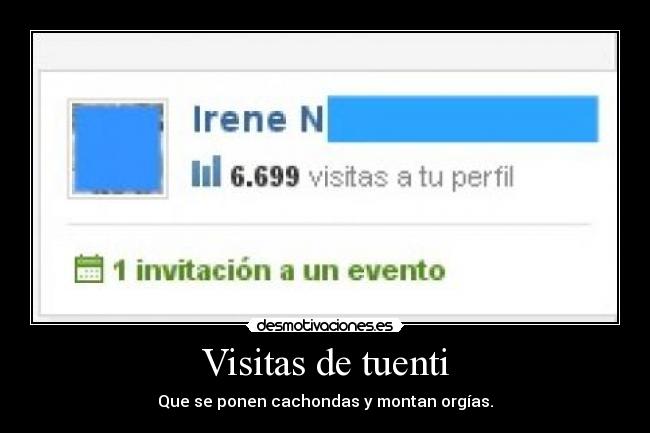 Visitas de tuenti - 