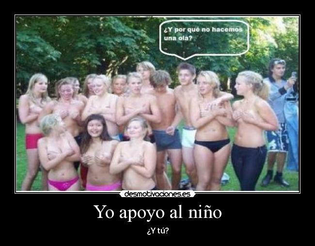 Yo apoyo al niño - ¿Y tú?