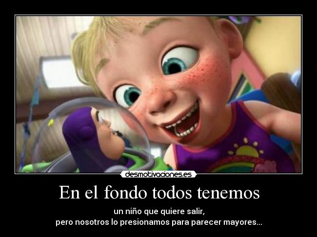 En el fondo todos tenemos -