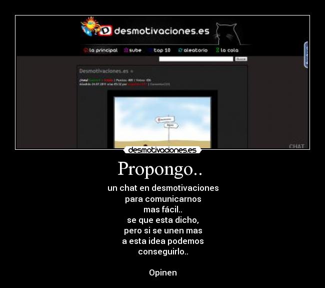 Propongo..  - 