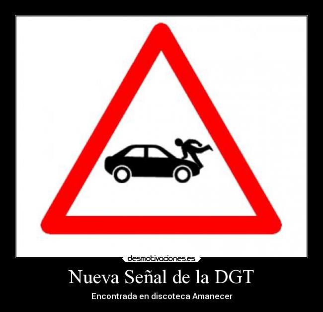 Nueva Señal de la DGT - 