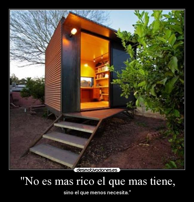 No es mas rico el que mas tiene, - 