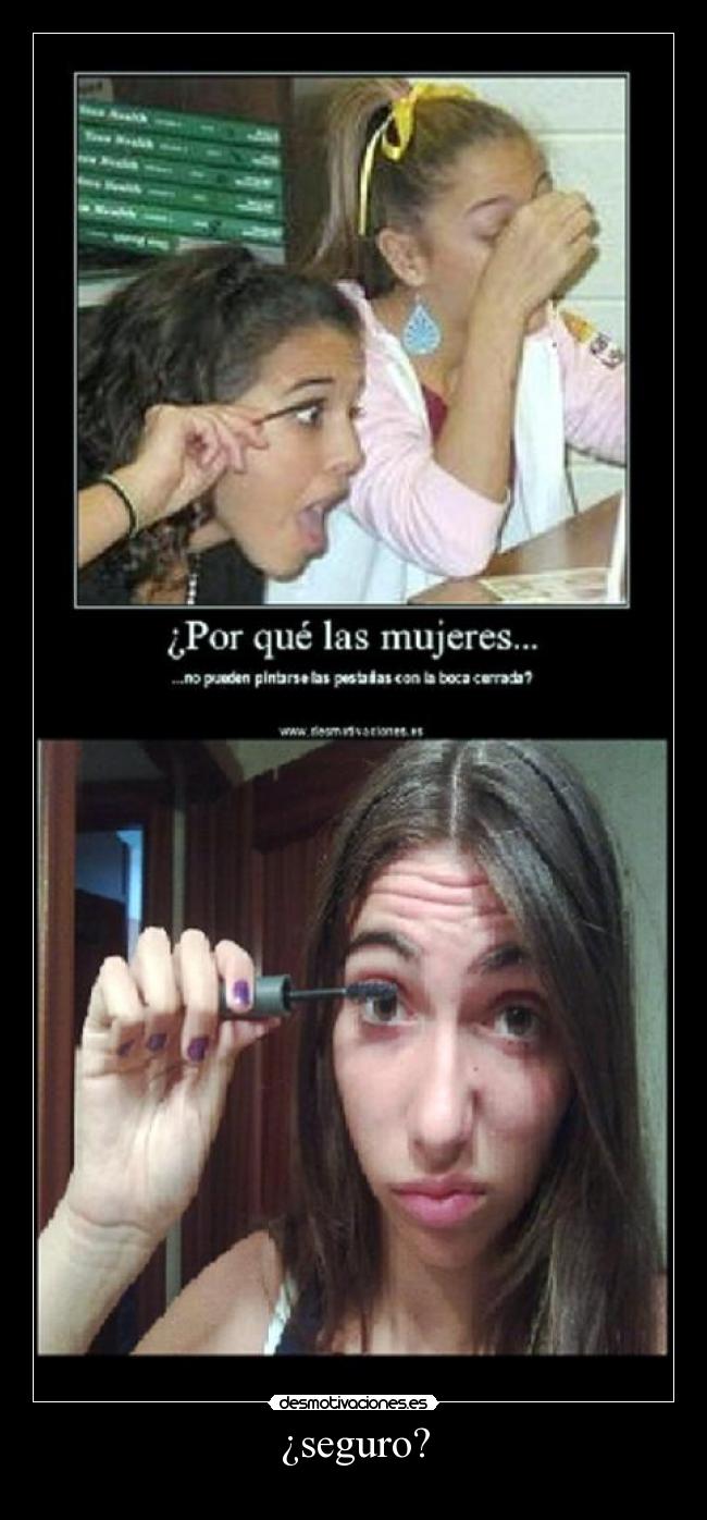 ¿seguro? -
