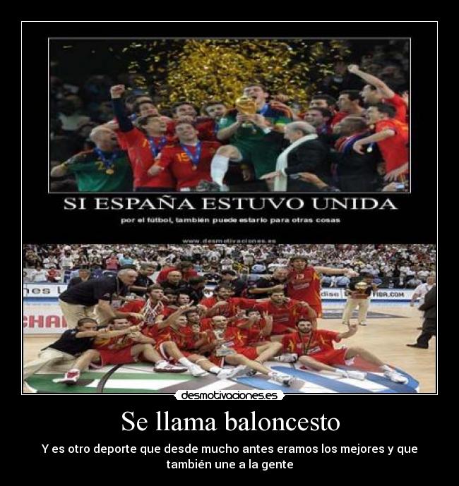 Se llama baloncesto -