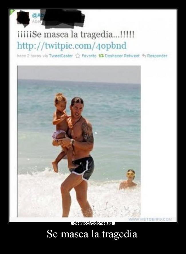 Se masca la tragedia  - 