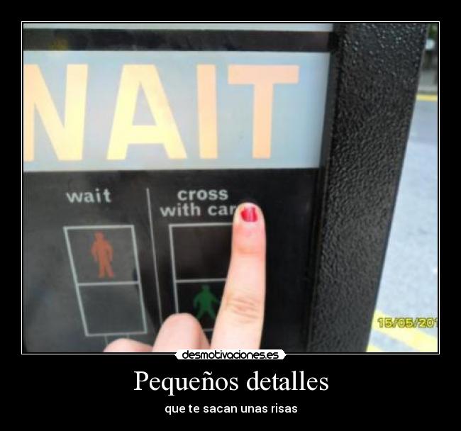 Pequeños detalles - 