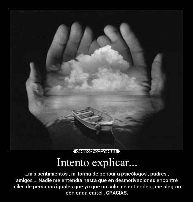 Intento explicar... -
