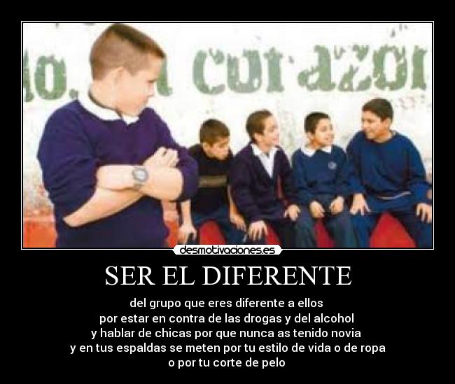 SER EL DIFERENTE -