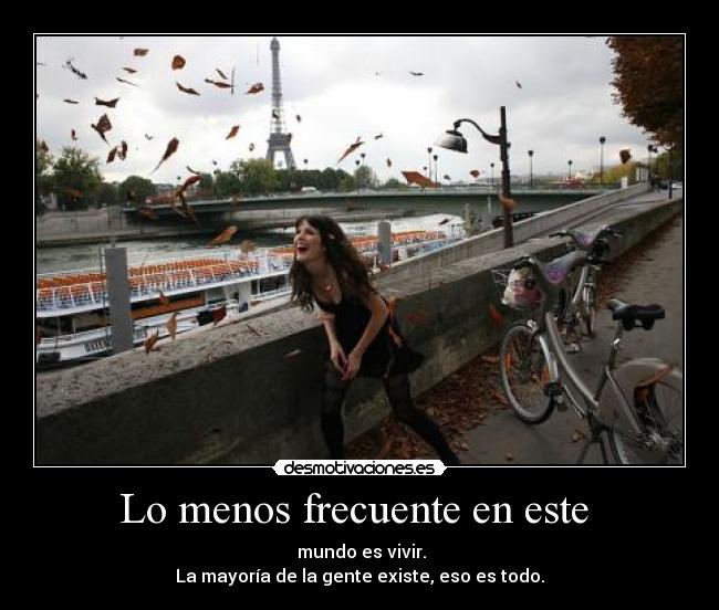 Lo menos frecuente en este  - 