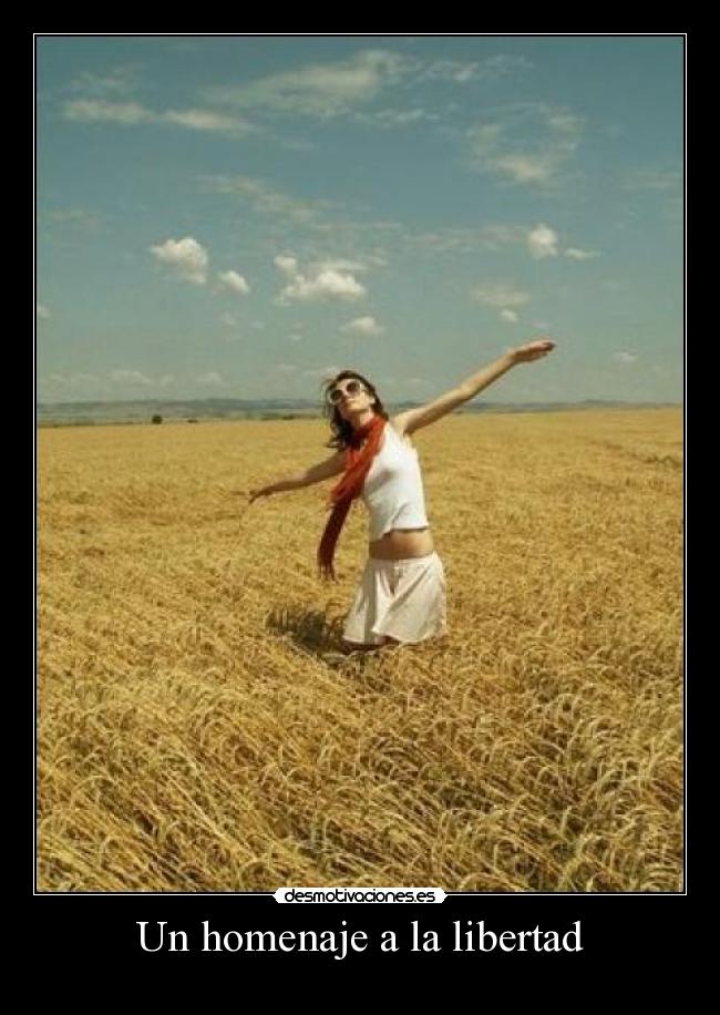 Un homenaje a la libertad -