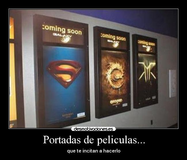 Portadas de peliculas... -