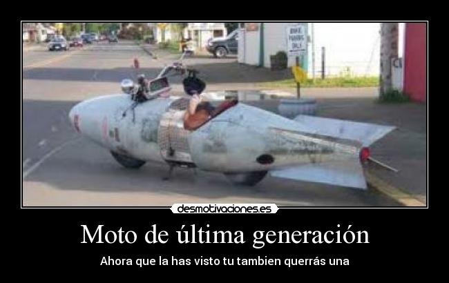 Moto de última generación -
