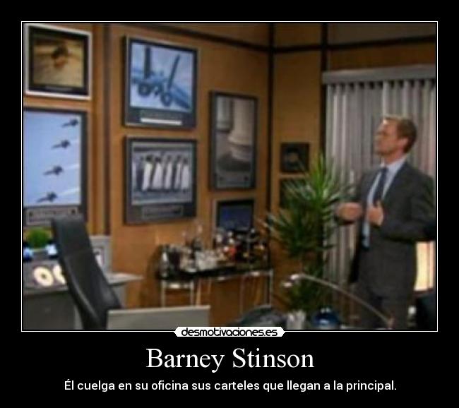 carteles barney desmotivaciones