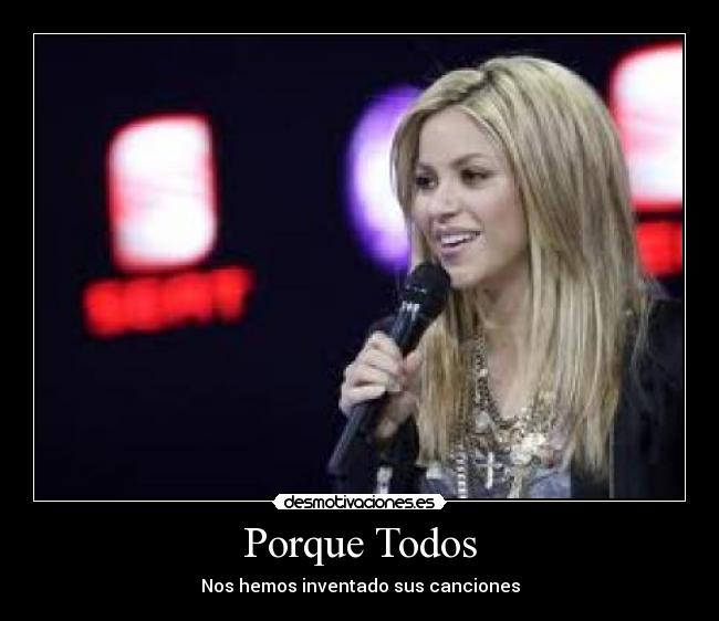 Porque Todos - Nos hemos inventado sus canciones