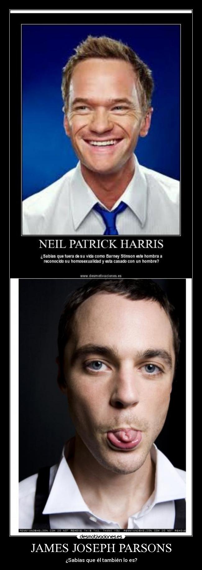 JAMES JOSEPH PARSONS - ¿Sabías que él también lo es?