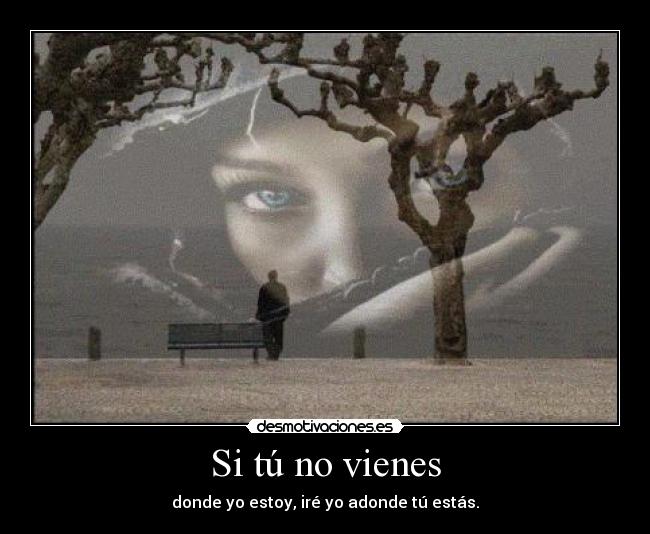 Si tú no vienes - 