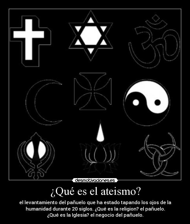 carteles ateismo desmotivaciones
