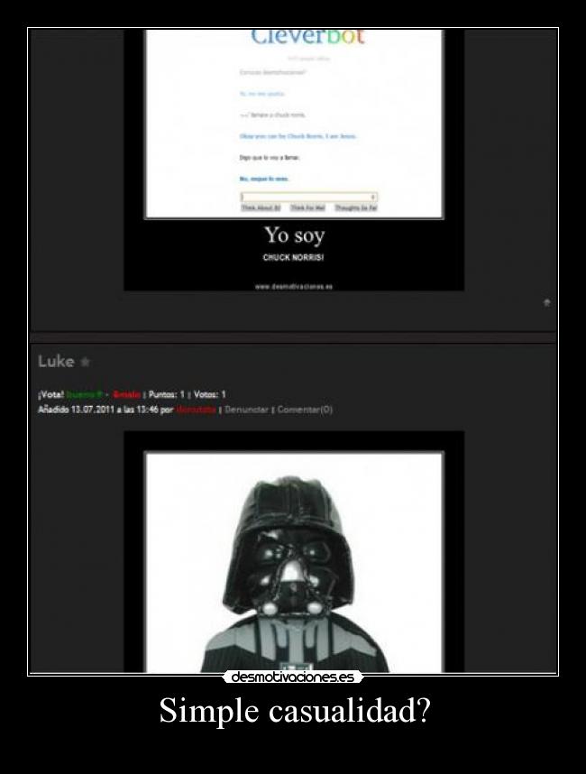 Simple casualidad? -
