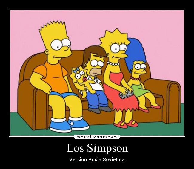 Los Simpson - Versión Rusia Soviética