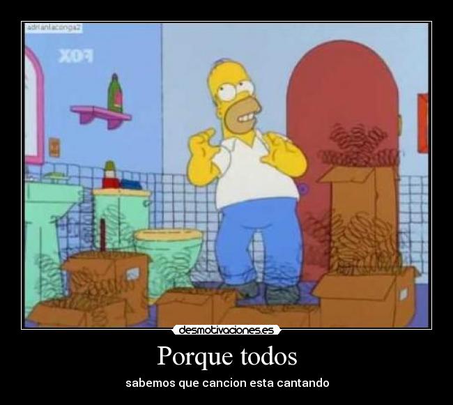 Porque todos - sabemos que cancion esta cantando