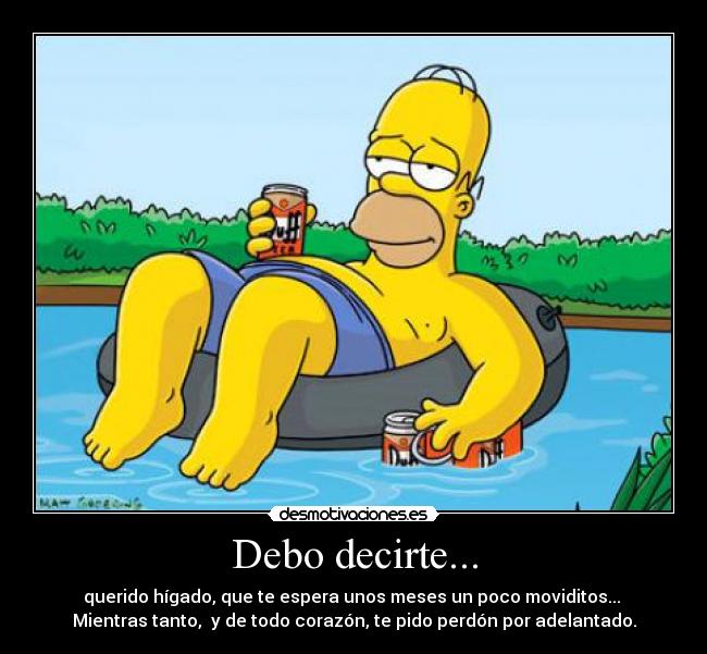 Debo decirte... - 