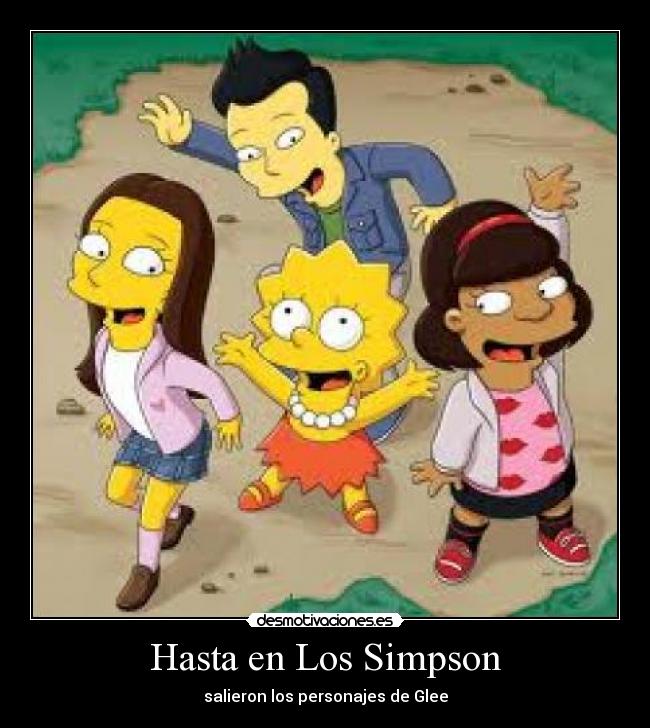 Hasta en Los Simpson -