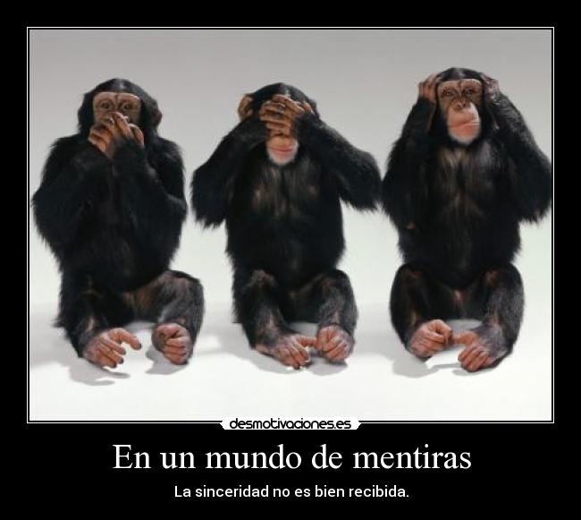 En un mundo de mentiras - 