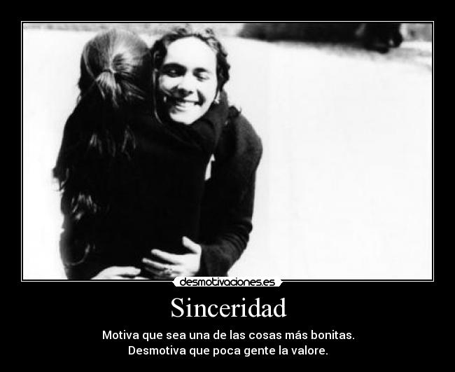 Sinceridad -