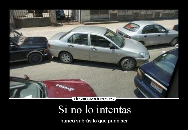 Si no lo intentas - 