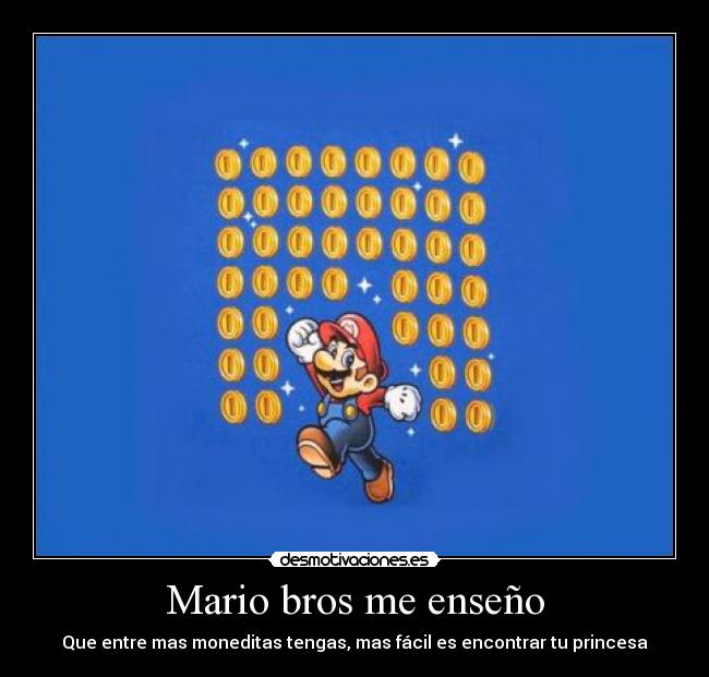 Mario bros me enseño -