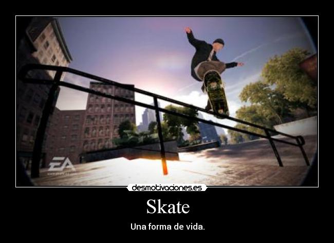 Skate - Una forma de vida.