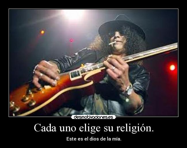 Cada uno elige su religión. -