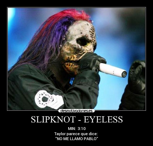 carteles slipknot desmotivaciones